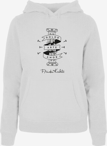 Sweat-shirt Merchcode en blanc : devant