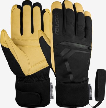 REUSCH Athletic Gloves 'Down Spirit GORE-TEX SC' in Brown: front