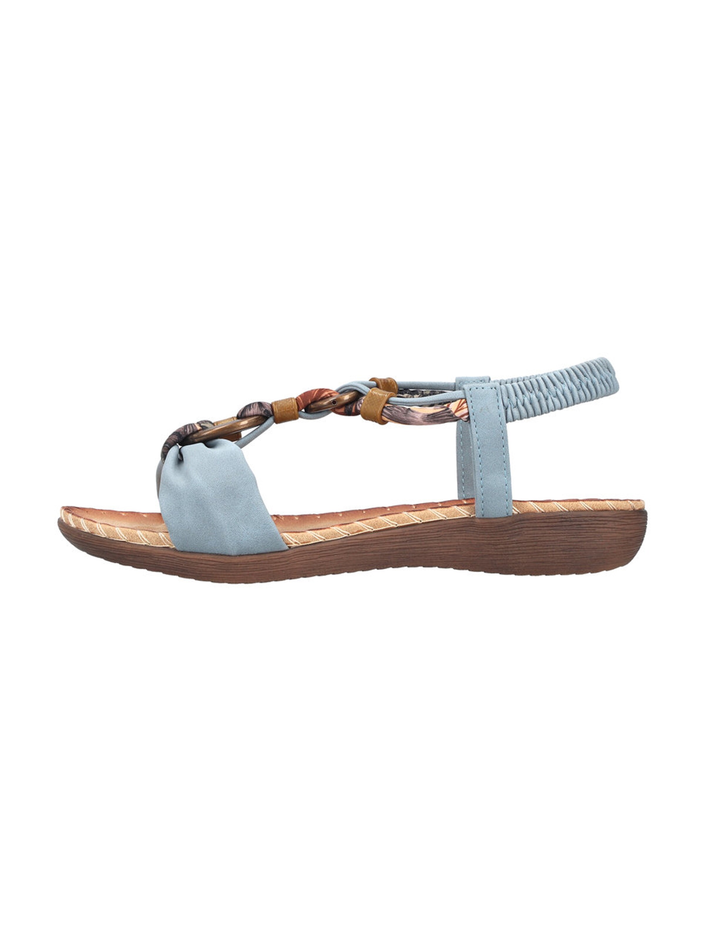 Rieker Sandalen met riem in Blauw