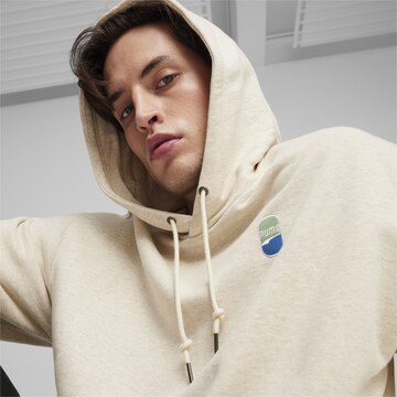 PUMA Sweatshirt 'DOWNTOWN 180' in Beige