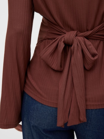 MAMALICIOUS Shirt in Brown