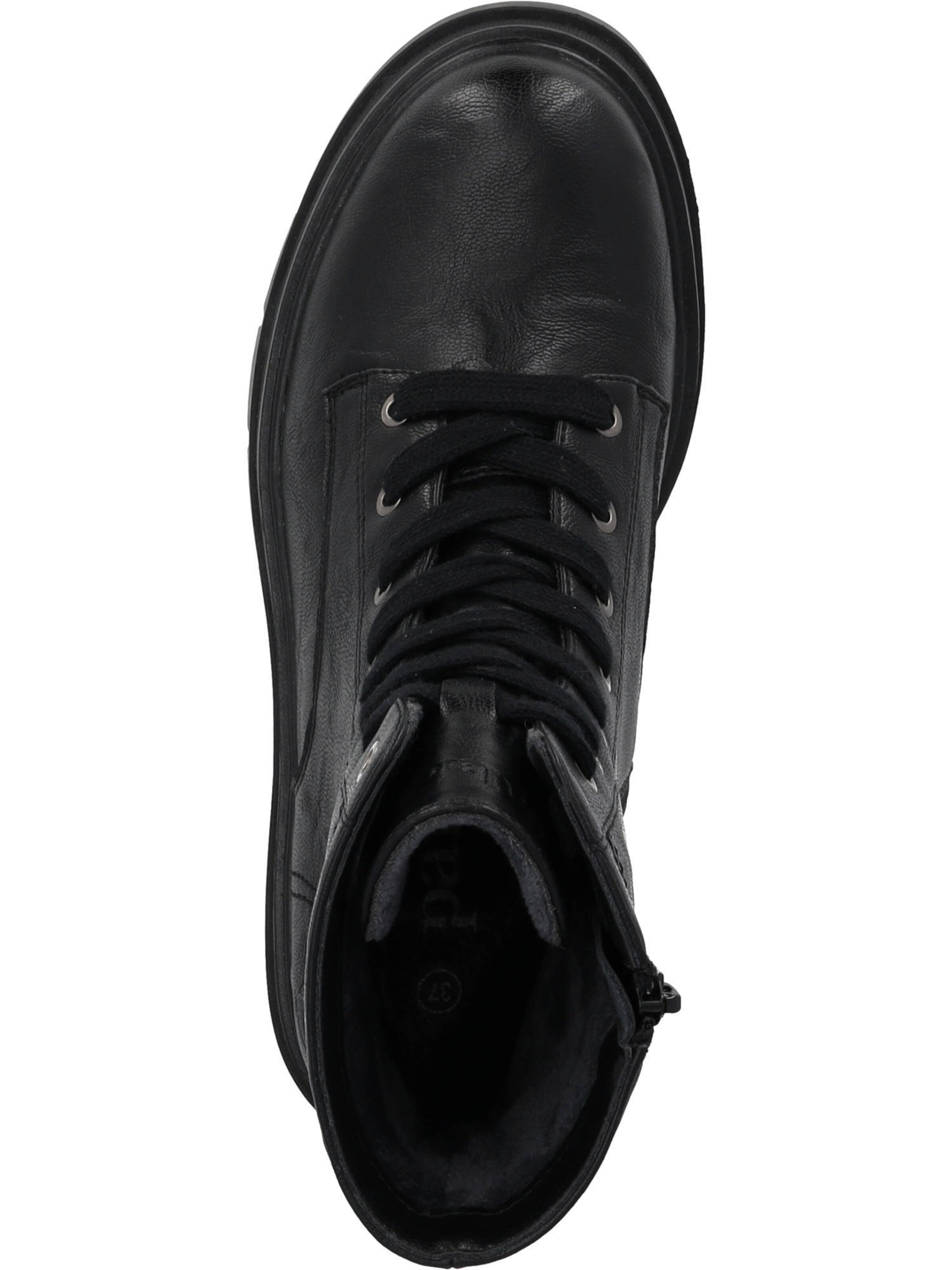 Bottines à lacets 'Drias' Palado en noir