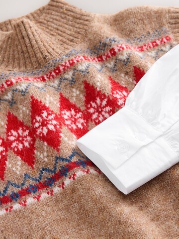 Pull-over Next en marron