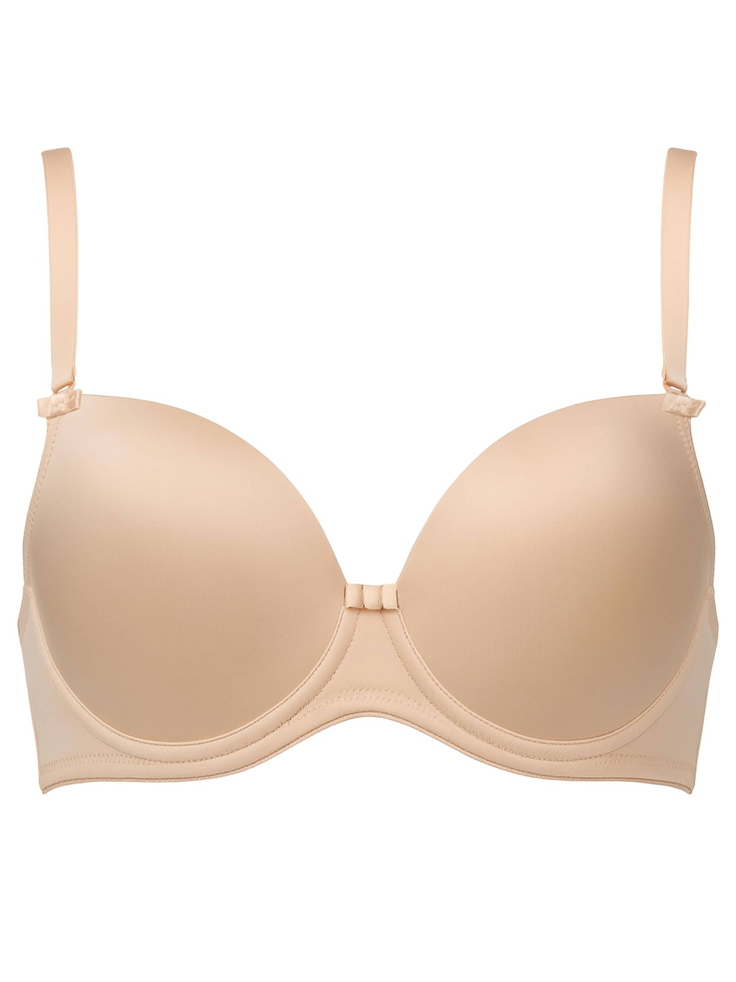 Vivisence T-shirt Bra '1068' in Beige: front