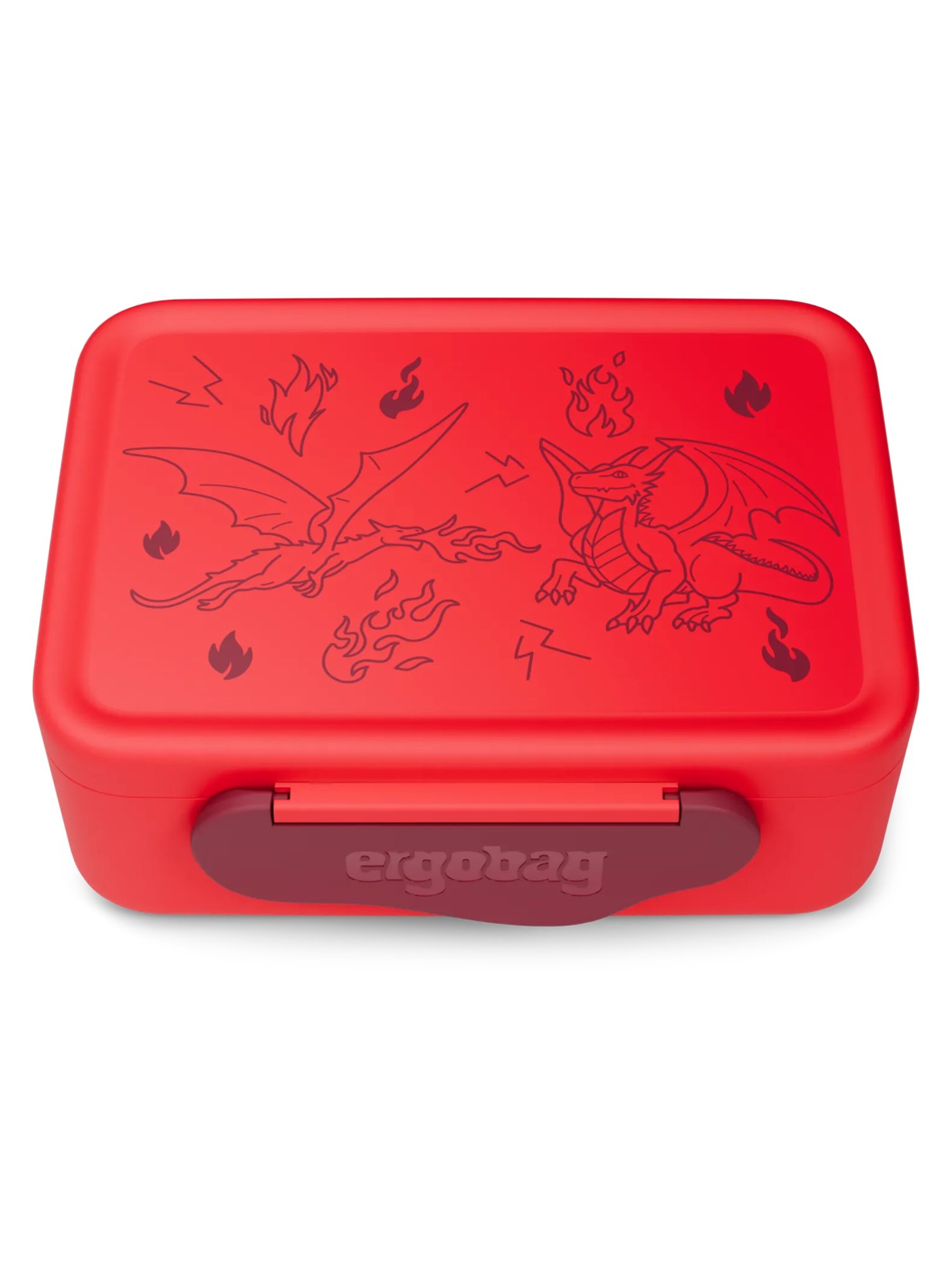 ergobag Bag 'Brotdose Brotdose' in Red: front