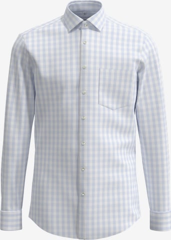 SEIDENSTICKER Regular Fit Hemd in Blau: Vorderseite
