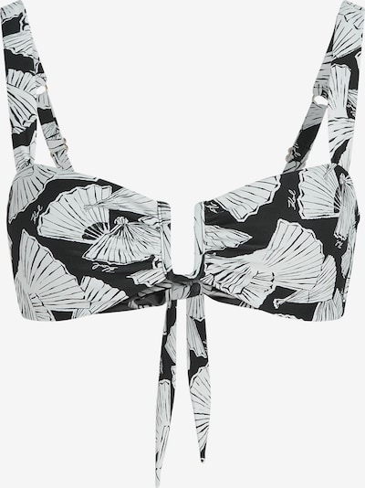 Karl Lagerfeld Bikinitoppi värissä harmaa / musta, Tuotenäkymä