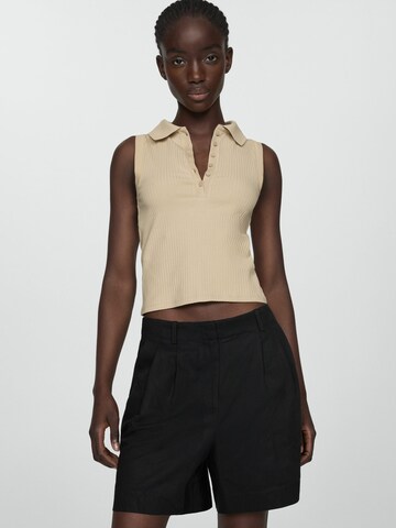 MANGO Loosefit Shorts 'Max' in Schwarz