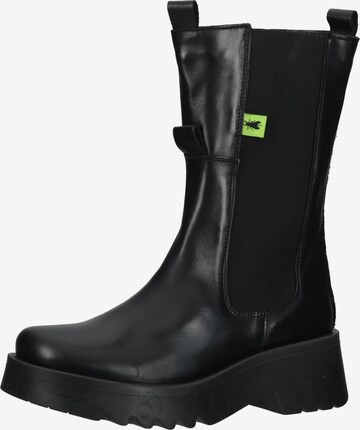 Bottes FLY LONDON en noir : devant