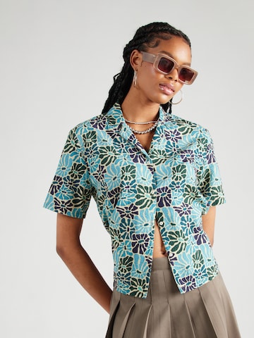 Brava Fabrics - Blusa 'Spring Aloha' em bege: frente