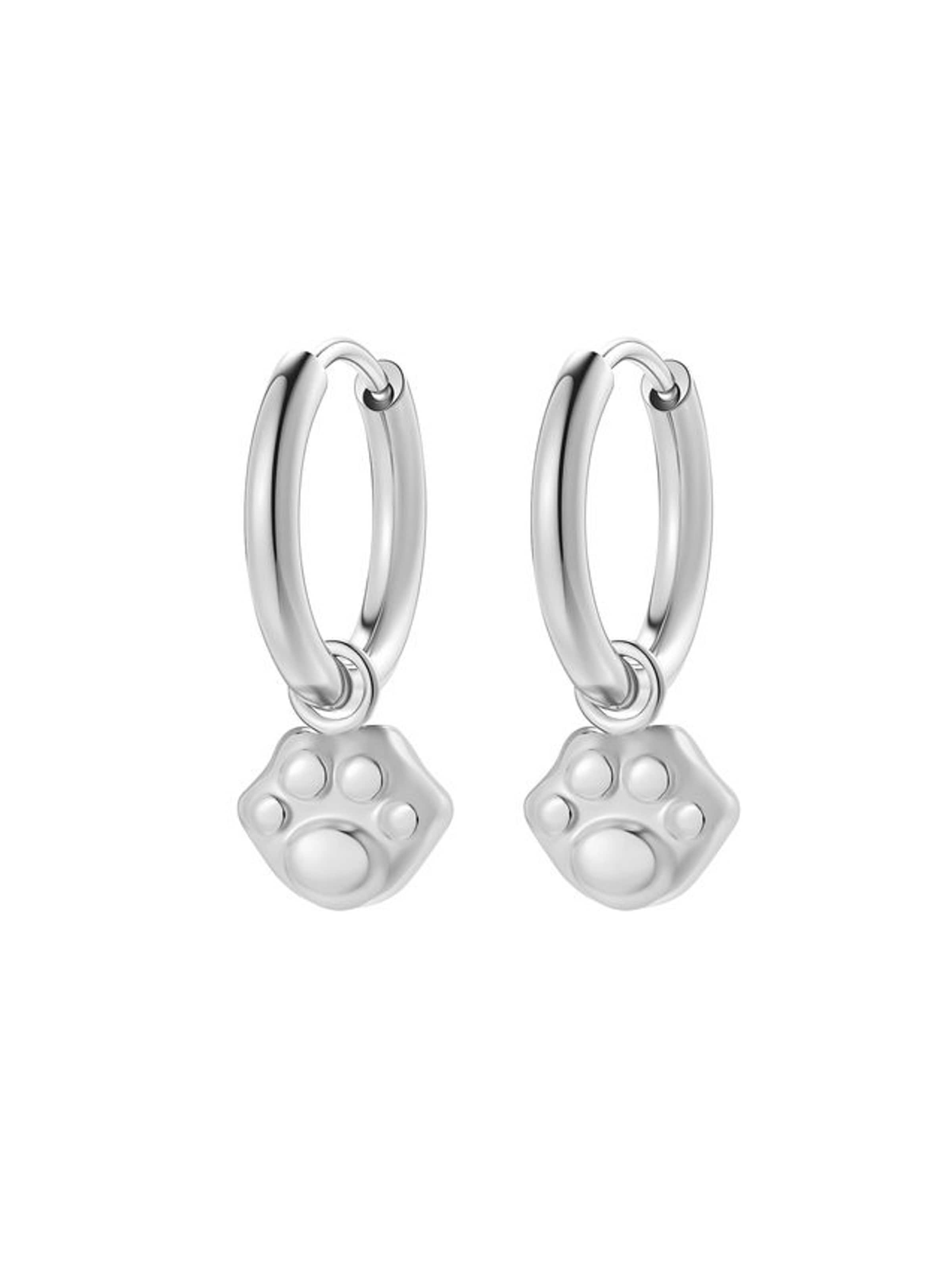 Hey Happiness - Pendientes en plata: frente