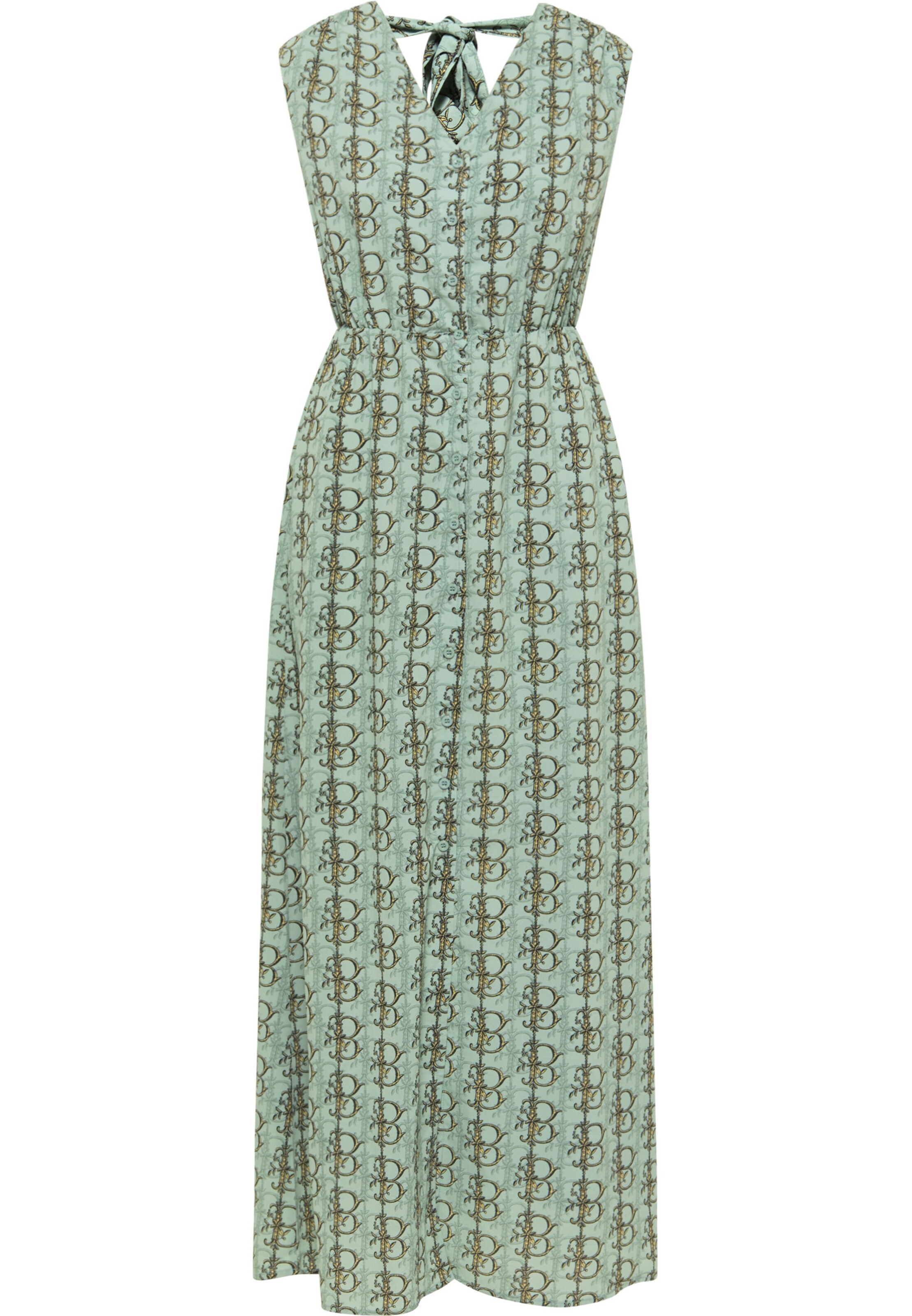 faina Dress in Green: front