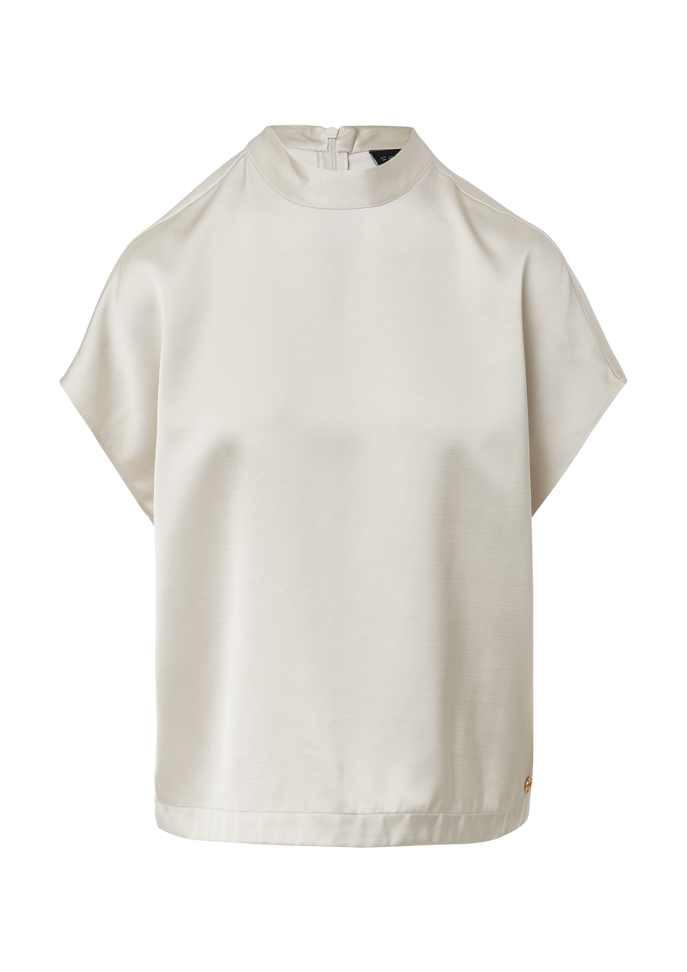 s.Oliver BLACK LABEL - Blusa en beige: frente