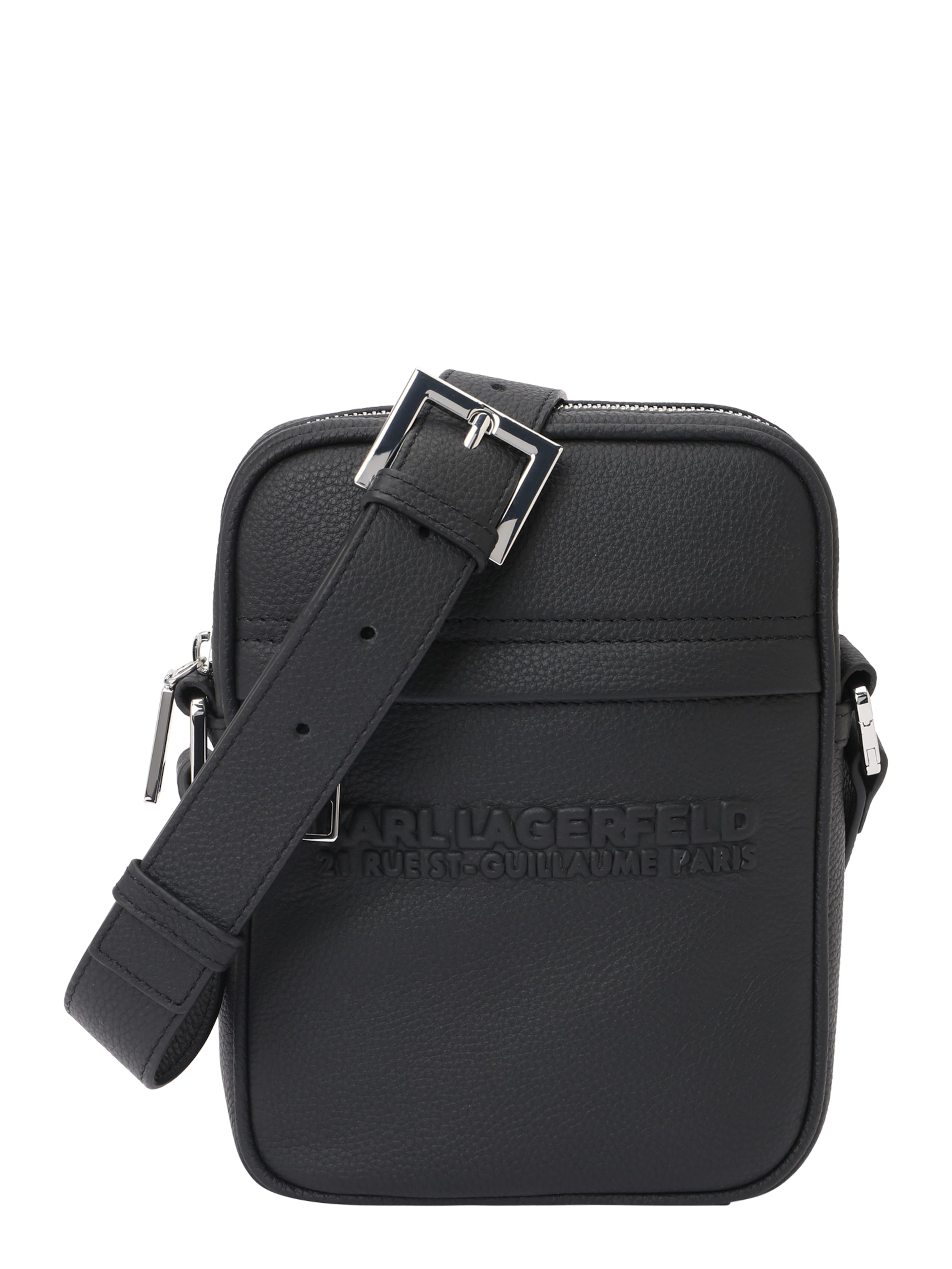 Karl Lagerfeld Torba za čez ramo | črna barva