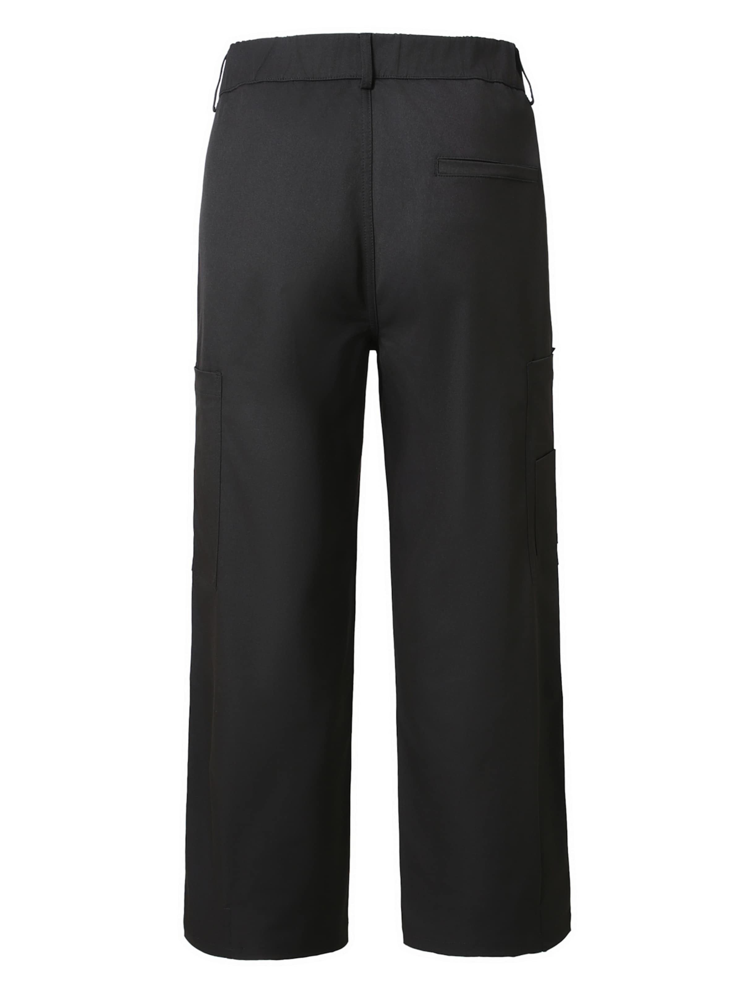 YOUTHUP Loose fit Cargo Pants 'JUNGSCHNITT' in Black