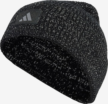 Casquette de sport 'RunxCLIMAWARM' ADIDAS PERFORMANCE en noir : devant