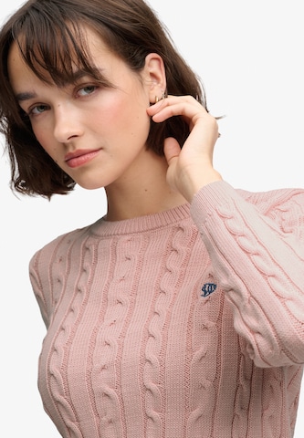 Superdry & Co Pullover 'Essentials' in Pink