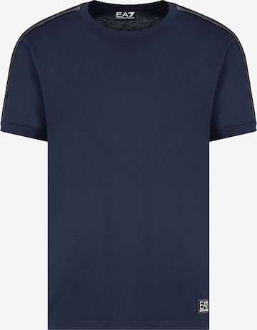 Maglietta di EA7 Emporio Armani in blu: frontale