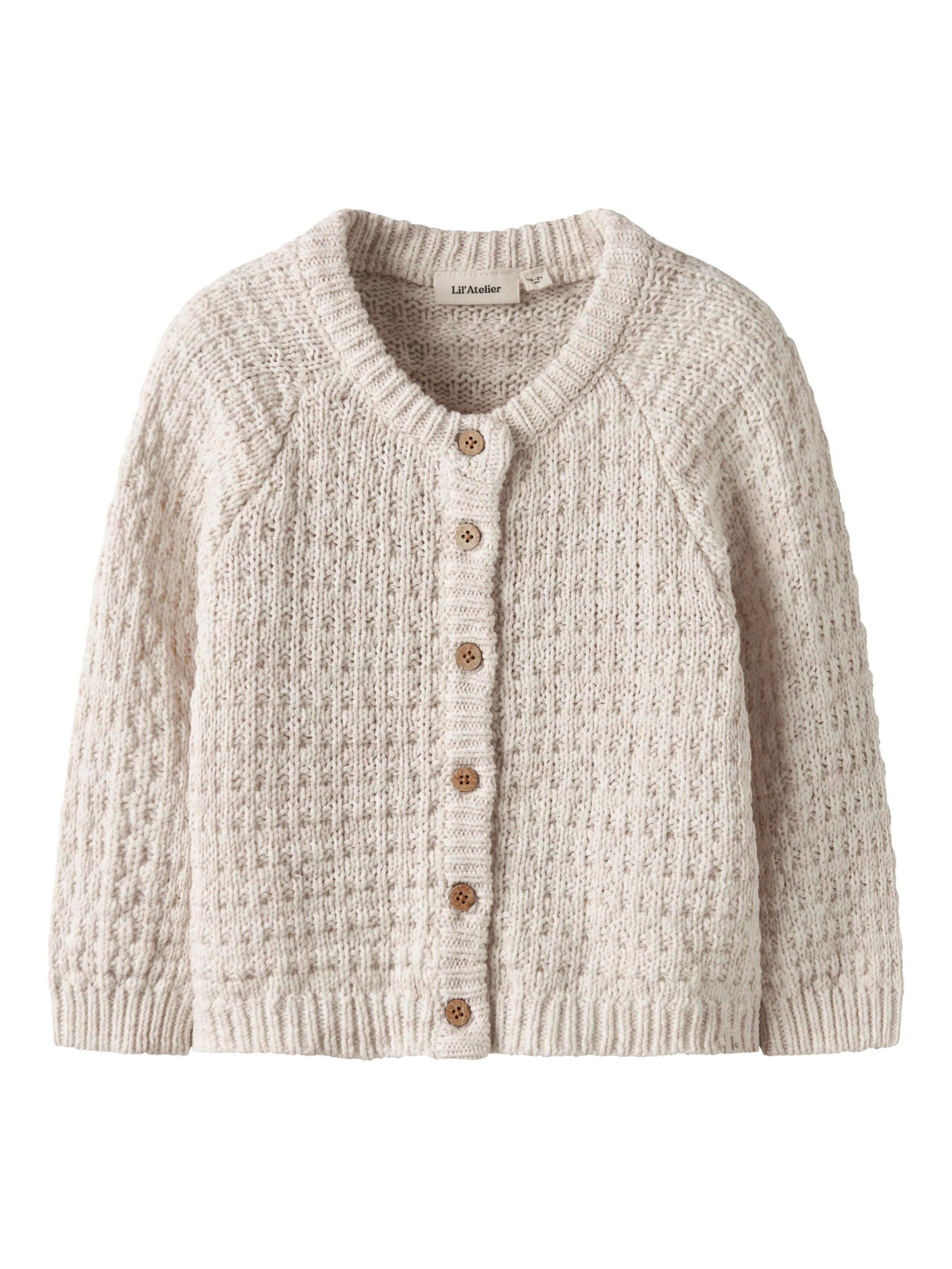 Lil'Atelier Cárdigan en blanco, Vista del producto