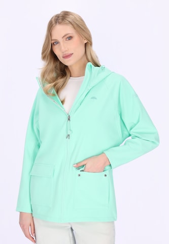 Schmuddelwedda Functionele jas in Groen: voorkant