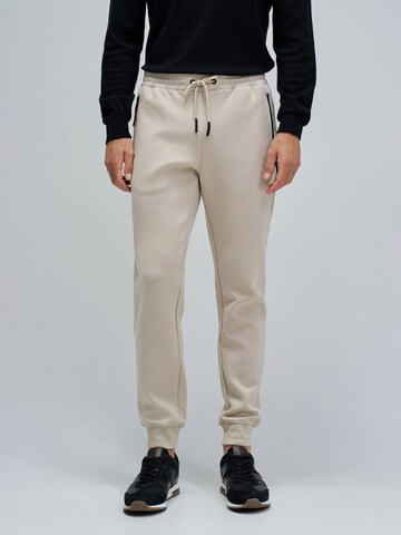 Salsa Jeans Slimfit Broek in Beige: voorkant
