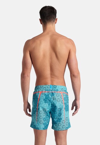 Shorts de bain 'PRO_FILE' ARENA en bleu