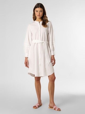 TOMMY HILFIGER Shirt Dress in White: front