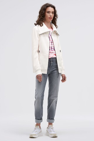 Soccx Sweatjacke in Weiß