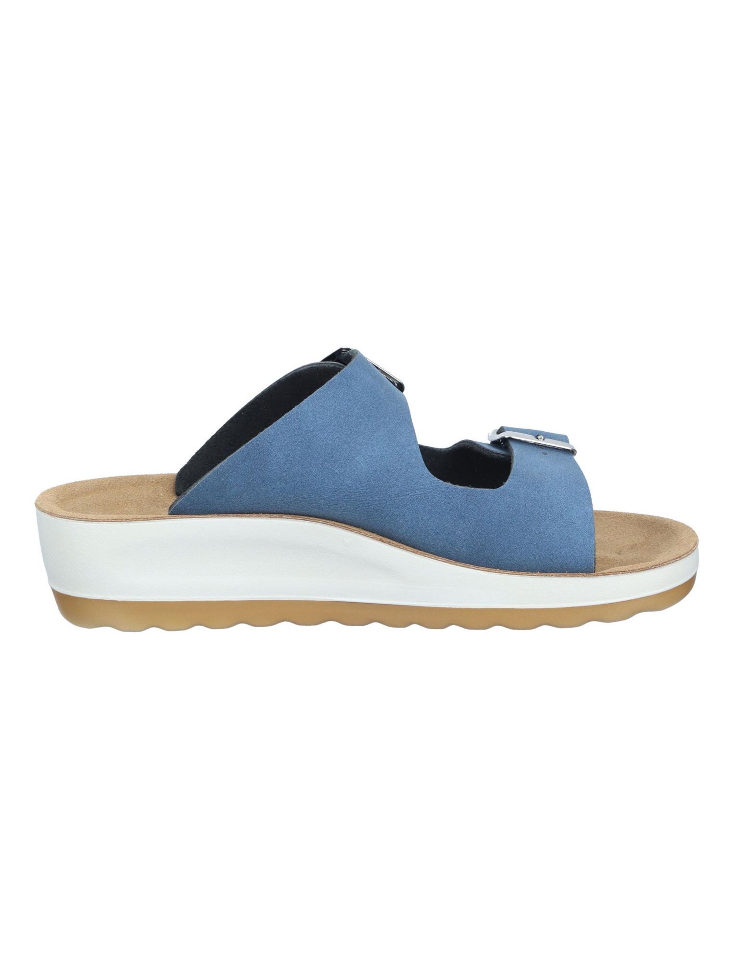 FLY FLOT Mules in Blue