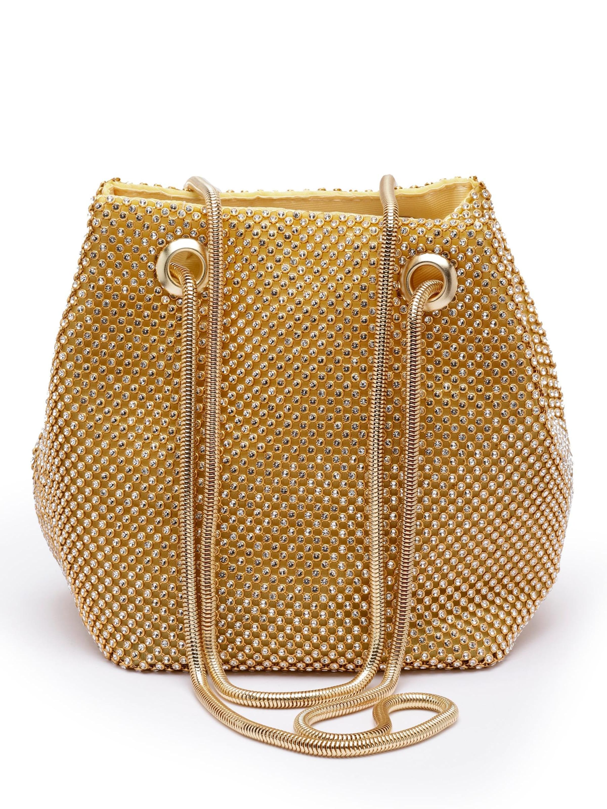 AVANT-GARDE PARIS Handtasche 'Avenyra'‌‌ in Gold: Vorderseite