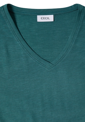 CECIL T-Shirt in Grün