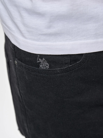 U.S. POLO ASSN. Regular Jeans 'Bratt' in Black