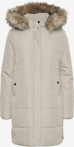 VERO MODA Vinterkappa 'ADDISON' i beige: framsida