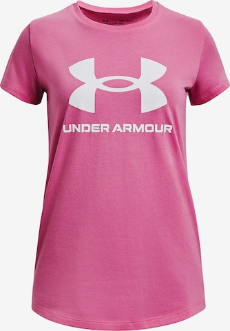 UNDER ARMOUR Performance Shirt in Pink: front