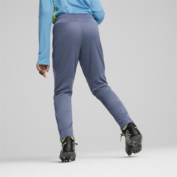 Effilé Pantalon de sport 'Manchester City' PUMA en bleu