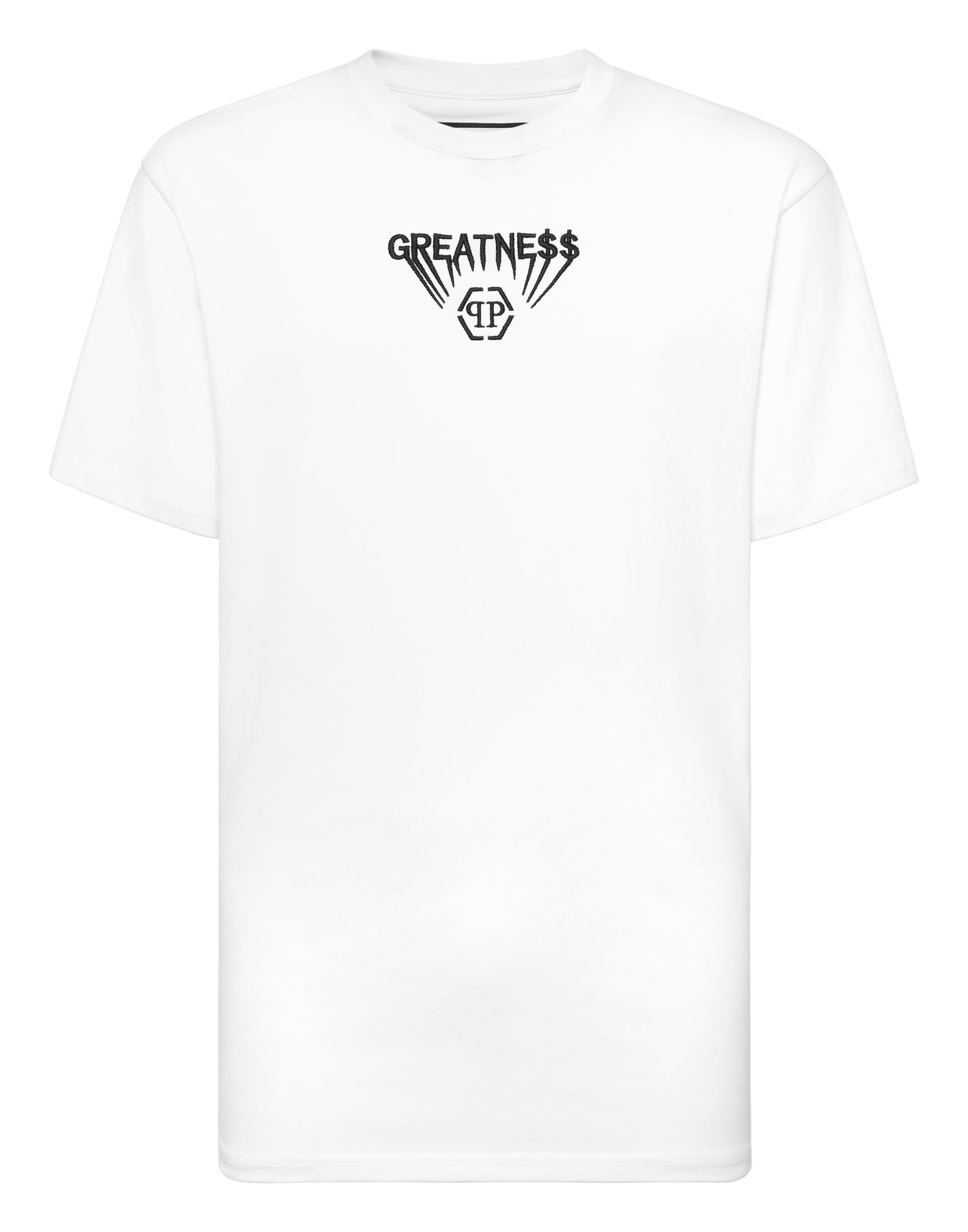 Philipp Plein - Camiseta en blanco: frente