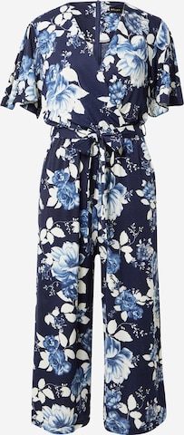 Mela London Jumpsuit in Blauw: voorkant