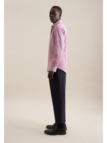 Coupe regular Chemise business SEIDENSTICKER en rose
