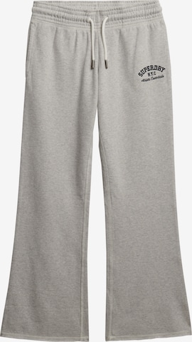 Pantalon Superdry en gris : devant