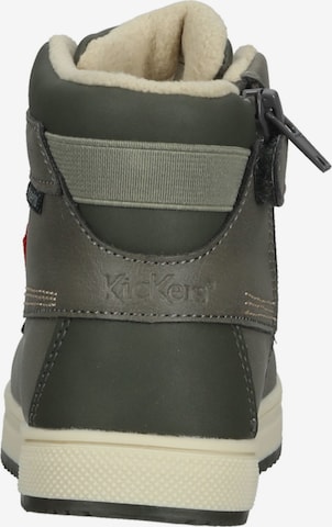 Bottes Kickers en vert