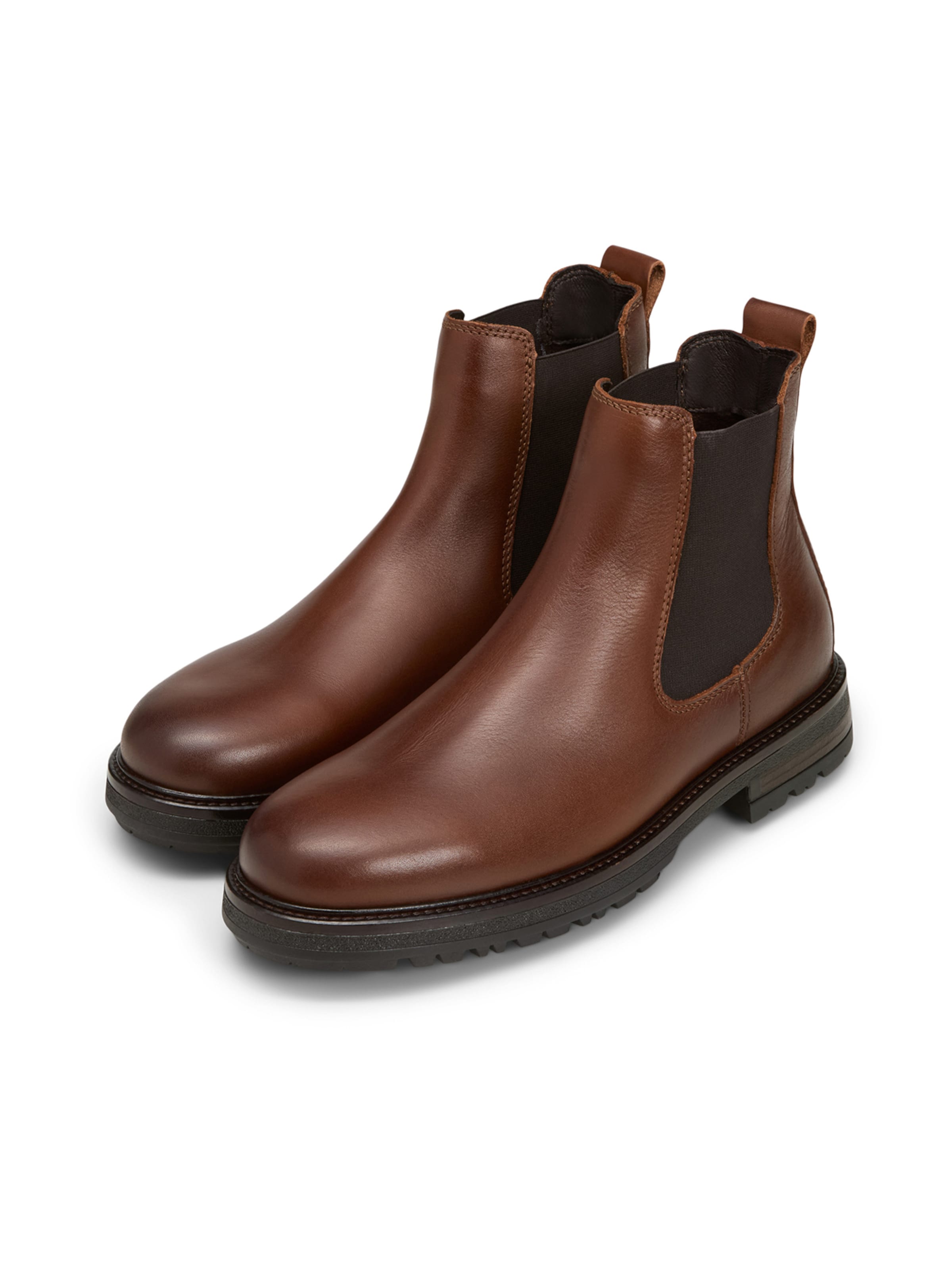 Marc O'Polo Боти Chelsea в кафяво