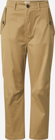 REPLAY Regular Trousers in Green: front