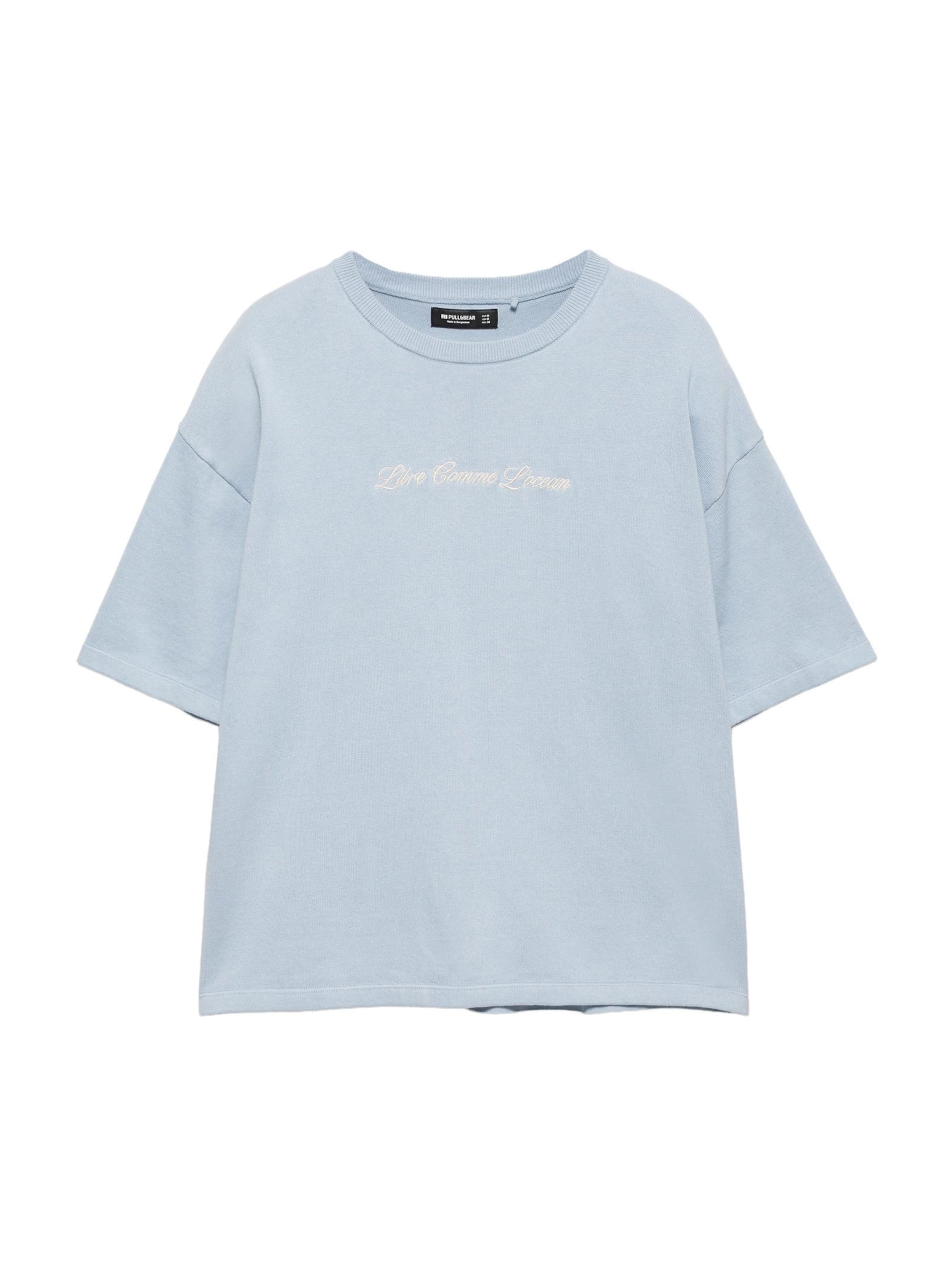 Pullover di Pull&Bear in blu: frontale