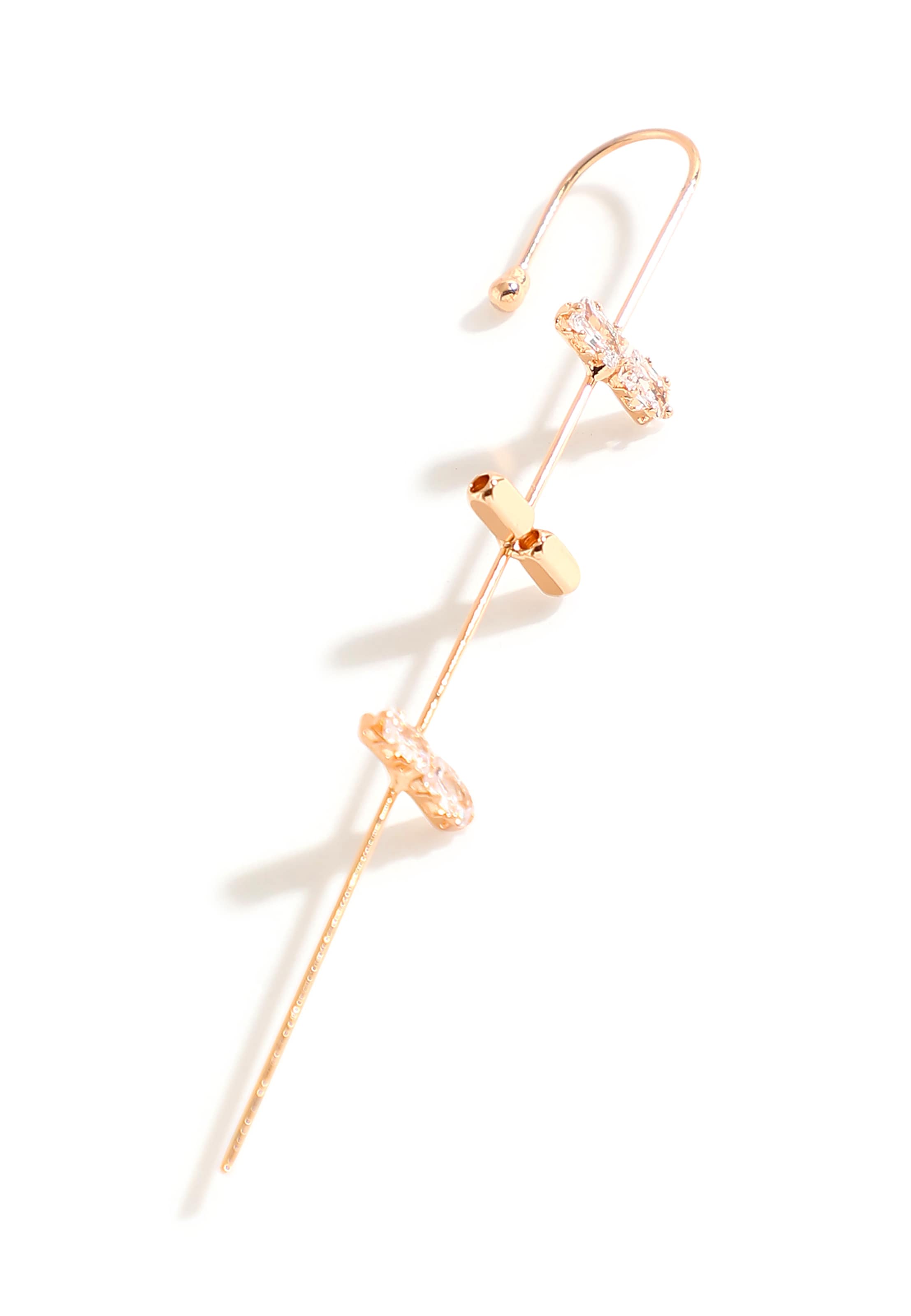 SOHI Серьги 'Andrea' в Золотой: спереди