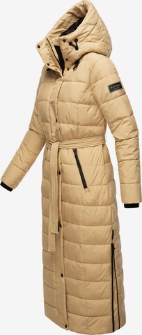 NAVAHOO Winter Coat 'Das Teil XIV' in Beige