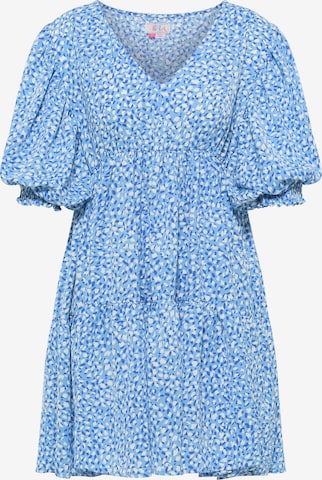 Robe 'Gaya' IZIA en bleu : devant