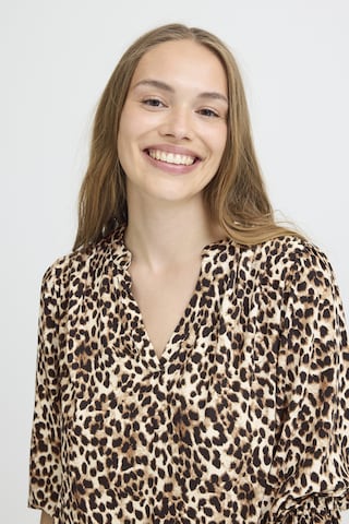 Pulz Bluse 'PZCHARLOTTE' i beige