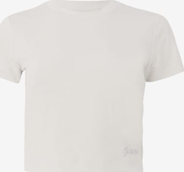 T-shirt GUESS en beige : devant