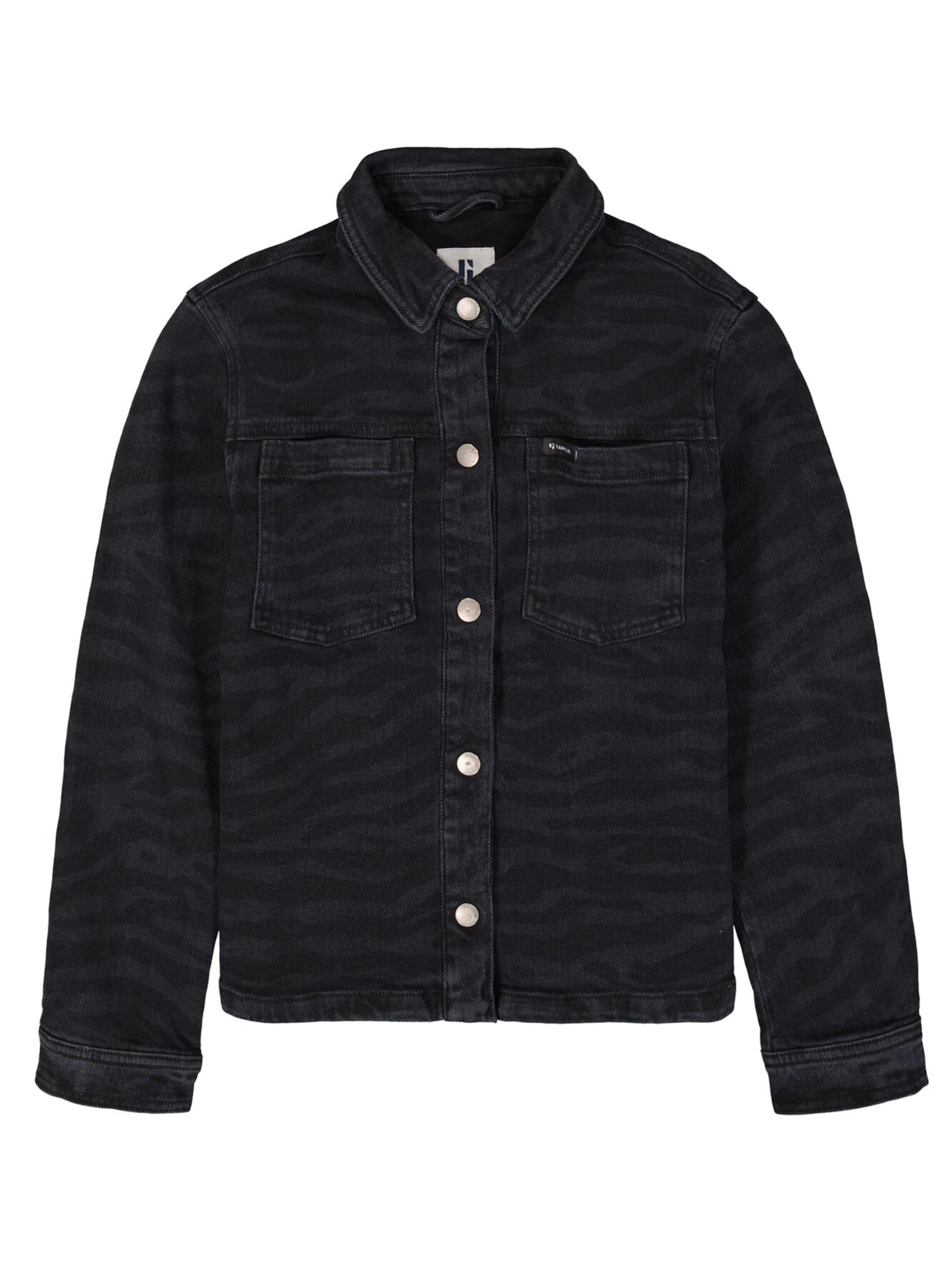 GARCIA Overgangsjakke i sort: forside