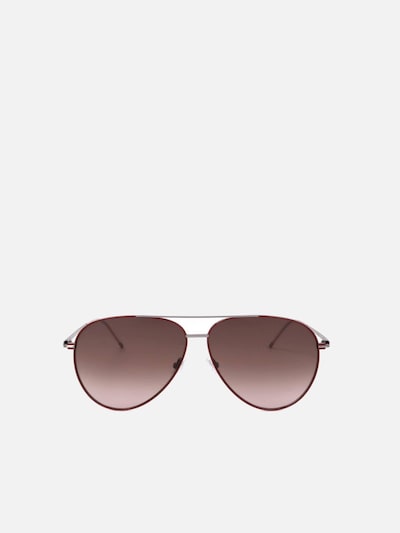 HUGO BOSS Zonnebril 'Hugo Boss BOSS 1461/S Palladium beige 60/11/140 Women Sunglasses' in 60 in de kleur Rood, Productweergave